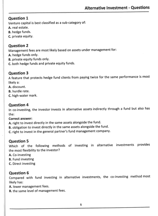 CFA 2026 Level 1 Premium Practice Pack