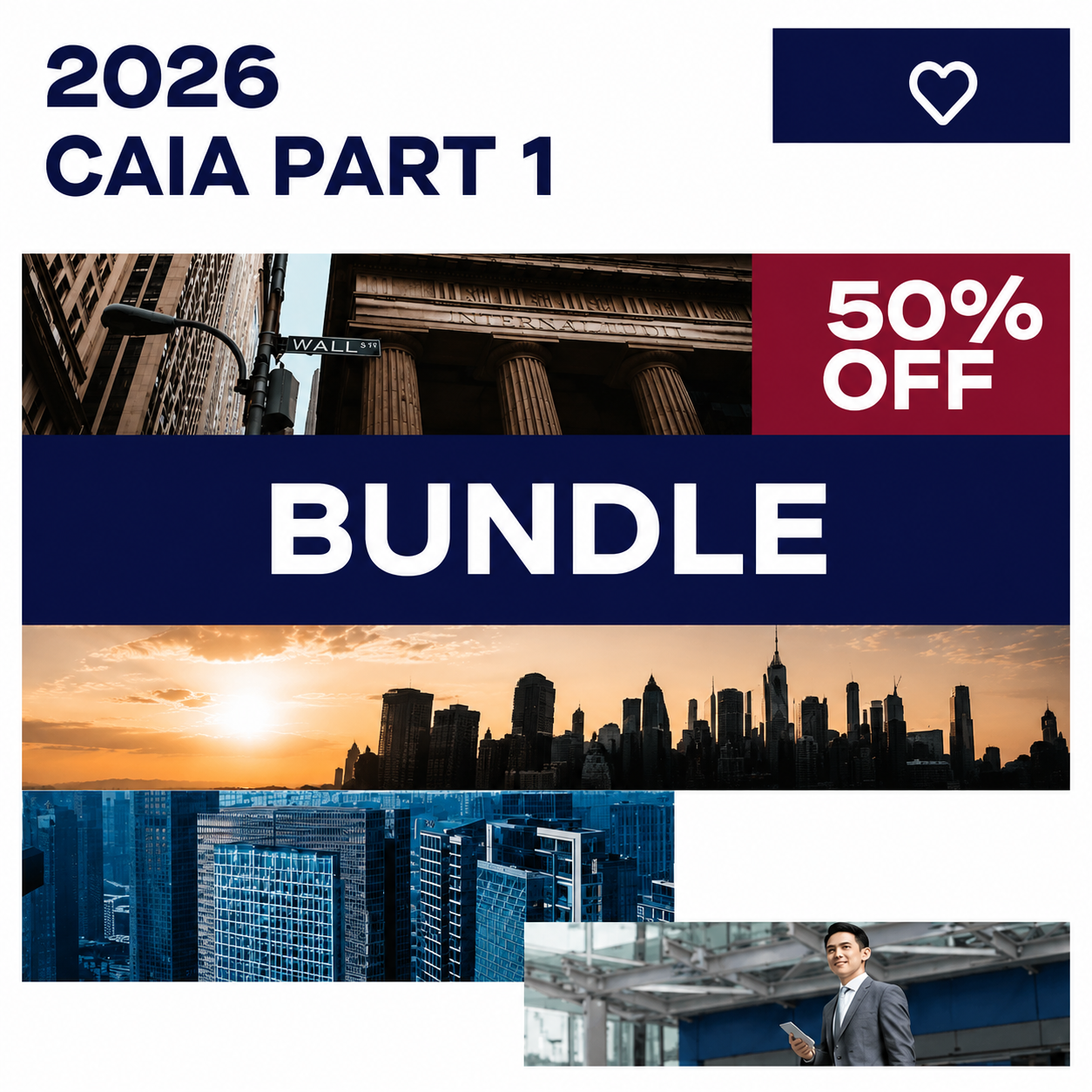 CAIA Level I 2026 Complete Bundle | Study Notes + QBank + Mock Exams + Videos + Formula Sheet